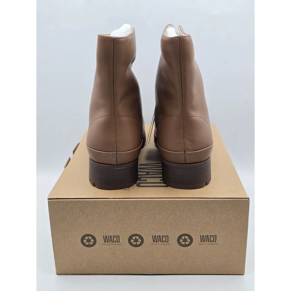 Womens‎ Size 9 D Leather Boots, Side Zip, Mercer, by Revitalign Orthotic - Tan